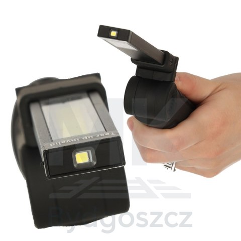 Lampa warsztatowa latarka LED USB 5 trybów składana magnes hak akumulator 1200 mAh 200 lm KAFUWELL Lampa warsztatowa latarka LED USB 5 trybów składana magnes hak akumulator 1200 mAh 200 lm KAFUWELL