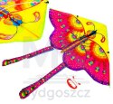 Latawiec duży 90cm motyl fioletowy