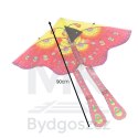 Latawiec duży 90cm motyl fioletowy