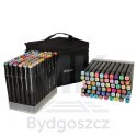 Markery dwustronne mazaki alkoholowe w etui 120 + podstawka