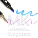 Markery dwustronne mazaki alkoholowe w etui 120 + podstawka
