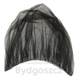 Moskitiera siatka na owady elastyczna na gumkę do wózka uniwersalna 140cm czarna