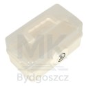 Organizer na leki pojemnik pudełko kasetka apteczka duży XL na zamek skrzynka 29x16x15cm