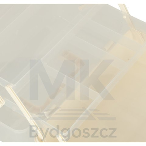 Organizer na leki pojemnik pudełko kasetka apteczka duży XL na zamek skrzynka 29x16x15cm Organizer na leki pojemnik pudełko kasetka apteczka duży XL na zamek skrzynka 29x16x15cm