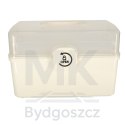 Organizer na leki pojemnik pudełko kasetka apteczka duży XXL na zamek skrzynka 34x19x22,5cm