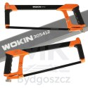 Piła ręczna brzeszczot do metalu kabłąkowa aluminiowy uchwyt regulacja ostrza 300 mm WOKIN
