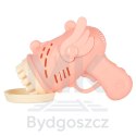 Pistolet do baniek mydlanych bańki mydlane ze skrzydłami różowy