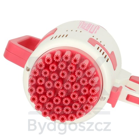 Pistolet maszynka do baniek mydlanych bańki mydlane światła różowy Pistolet maszynka do baniek mydlanych bańki mydlane światła różowy