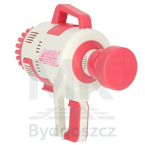 Pistolet maszynka do baniek mydlanych bańki mydlane światła różowy Pistolet maszynka do baniek mydlanych bańki mydlane światła różowy