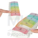 Pojemnik organizer na tabletki leki tygodniowy 7dni PL