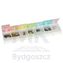 Pojemnik organizer na tabletki leki tygodniowy 7dni PL
