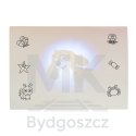 Projektor rzutnik stolik stół do rysowania żyrafa różowa