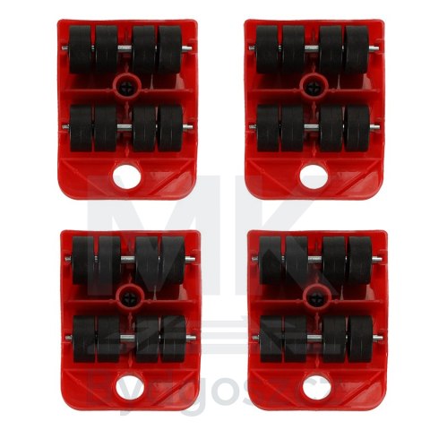 Rolki do transportu zestaw do przesuwania mebli 150kg 5w1 Rolki do transportu zestaw do przesuwania mebli 150kg 5w1