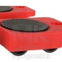 Rolki do transportu zestaw do przesuwania mebli 150kg 5w1
