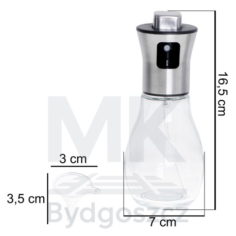 Spryskiwacz do oleju oliwy dozownik w sprayu 200ml Spryskiwacz do oleju oliwy dozownik w sprayu 200ml