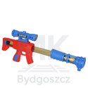Strzelanie do celu ruchoma tarcza gra zręcznościowa pistolet piłki