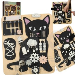 Tablica manipulacyjna sensoryczna Kotek LULILO KICIAO