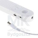 Taśma LED na baterie USB czujnik ruchu 2M ciepły biały