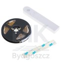 Taśma LED na baterie USB czujnik ruchu 2M zimny biały