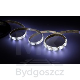 Taśma LED wodoodporna na baterie USB czujnik ruchu 1M 59LED zimny biały