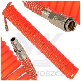 Wąż pneumatyczny spiralny zwijany do kompresora 12mm 15m KAFUWELL