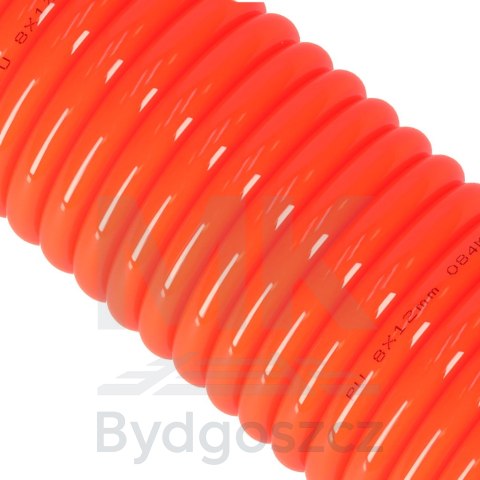 Wąż pneumatyczny spiralny zwijany do kompresora 12mm 15m KAFUWELL Wąż pneumatyczny spiralny zwijany do kompresora 12mm 15m KAFUWELL