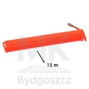 Wąż pneumatyczny spiralny zwijany do kompresora 12mm 15m KAFUWELL