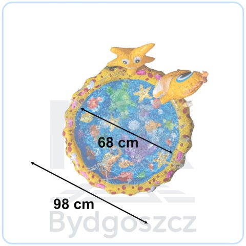 Zraszacz wodny mata wodna ogrodowa fontanna kurtyna wodna brodzik dla dzieci 98cm Zraszacz wodny mata wodna ogrodowa fontanna kurtyna wodna brodzik dla dzieci 98cm