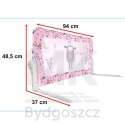 Barierka osłona ochronna do łóżka otwierana 90cm owieczka