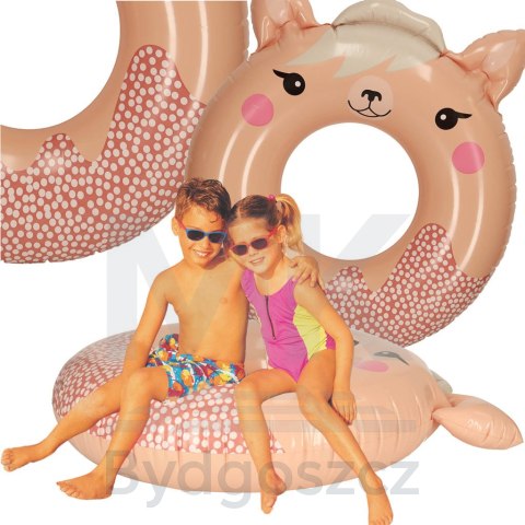 INTEX 59266 Kółko do pływania koło dmuchane ponton plażowy lama max 40kg 76 cm INTEX 59266 Kółko do pływania koło dmuchane ponton plażowy lama max 40kg 76 cm