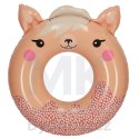 INTEX 59266 Kółko do pływania koło dmuchane ponton plażowy lama max 40kg 76 cm
