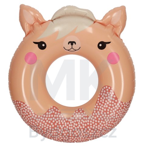 INTEX 59266 Kółko do pływania koło dmuchane ponton plażowy lama max 40kg 76 cm INTEX 59266 Kółko do pływania koło dmuchane ponton plażowy lama max 40kg 76 cm