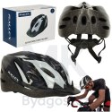 Kask rowerowy RALLEX otwory wentylacyjne regulowany damski męski uniwersalny młodzieżowy regulowany 58-61 cm