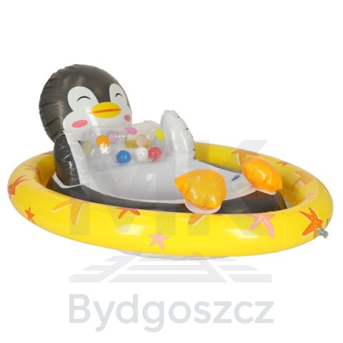 Kółko do pływania dla niemowląt koło pontonik dla dzieci dmuchany z siedziskiem pingwin max 23kg 3-4lata INTEX 59570 Kółko do pływania dla niemowląt koło pontonik dla dzieci dmuchany z siedziskiem pingwin max 23kg 3-4lata INTEX 59570