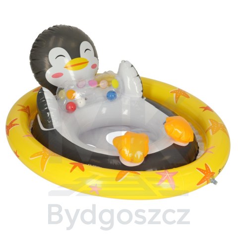 Kółko do pływania dla niemowląt koło pontonik dla dzieci dmuchany z siedziskiem pingwin max 23kg 3-4lata INTEX 59570 Kółko do pływania dla niemowląt koło pontonik dla dzieci dmuchany z siedziskiem pingwin max 23kg 3-4lata INTEX 59570
