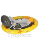Kółko do pływania dla niemowląt koło pontonik dla dzieci dmuchany z siedziskiem pingwin max 23kg 3-4lata INTEX 59570