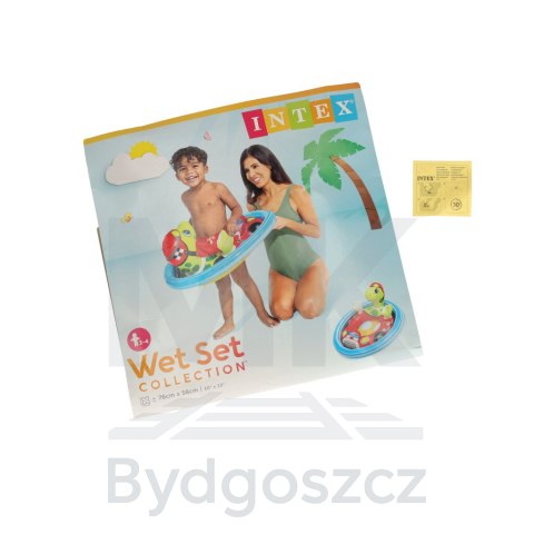 Kółko do pływania dla niemowląt koło pontonik dla dzieci dmuchany z siedziskiem żółw max 23kg 3-4lata INTEX 59570 Kółko do pływania dla niemowląt koło pontonik dla dzieci dmuchany z siedziskiem żółw max 23kg 3-4lata INTEX 59570