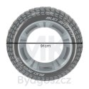 Kółko do pływania koło dmuchane BESTWAY 36016 opona 80 kg 91cm