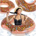 Kółko do pływania koło dmuchane BESTWAY 36188 donut brązowe 107cm