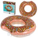Kółko do pływania koło dmuchane BESTWAY 36188 donut brązowe 107cm