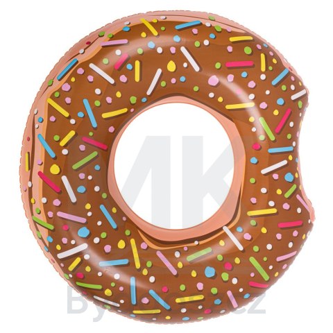 Kółko do pływania koło dmuchane BESTWAY 36188 donut brązowe 107cm Kółko do pływania koło dmuchane BESTWAY 36188 donut brązowe 107cm