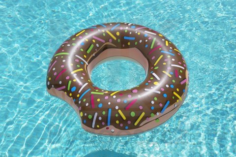Kółko do pływania koło dmuchane BESTWAY 36188 donut brązowe 107cm Kółko do pływania koło dmuchane BESTWAY 36188 donut brązowe 107cm