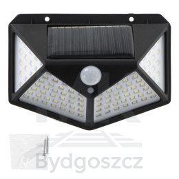 Lampa solarna czujnik ruchu i zmierzchu 100 LED