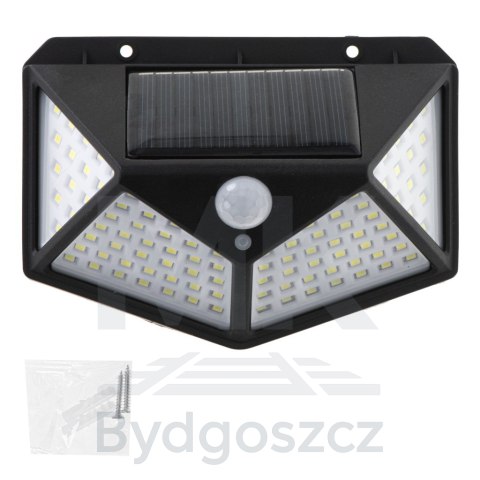 Lampa solarna czujnik ruchu i zmierzchu 100 LED Lampa solarna czujnik ruchu i zmierzchu 100 LED