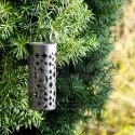 Lampa solarna ogrodowa ażurowa latarenka lampion LED czujnik zmierzchu wbijana 4szt.