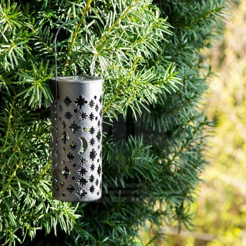 Lampa solarna ogrodowa ażurowa latarenka lampion LED czujnik zmierzchu wbijana 4szt. Lampa solarna ogrodowa ażurowa latarenka lampion LED czujnik zmierzchu wbijana 4szt.