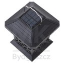 Lampa solarna ogrodowa ażurowa latarenka wisząca wbijana lampion 12 LED
