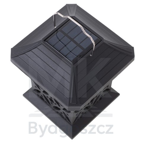 Lampa solarna ogrodowa ażurowa latarenka wisząca wbijana lampion 12 LED Lampa solarna ogrodowa ażurowa latarenka wisząca wbijana lampion 12 LED
