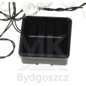 Lampki ogrodowe solarne kulki 7m 50LED ciepły biały