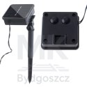 Lampki ogrodowe solarne kulki 7m 50LED ciepły biały